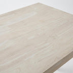 Furnifact Unfinished Child's Table, Wooden Craft, Ideal for playroom or Bedroom, Durable, Simple Design, Easy to Wipe Clean with Soft Cloth