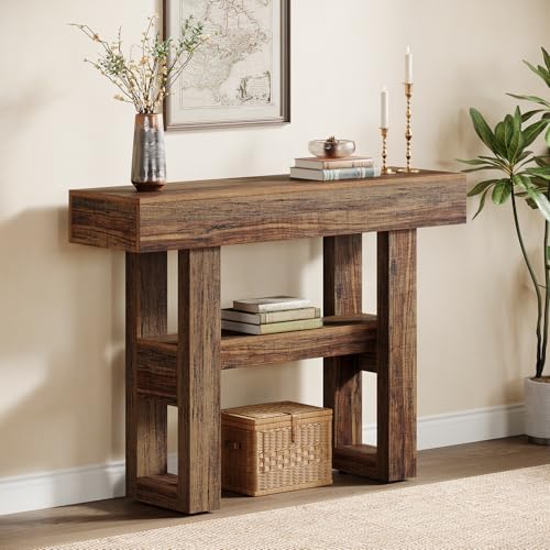 Tribesigns 41.34" Farmhouse Console Table, Sofa Table Behind The Couch |...