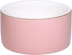 HANKOR Paper Clip Holder - Ceramic Paperclip Holders for Desk, Binder Paper Clip Dispenser Organizer (Pink)