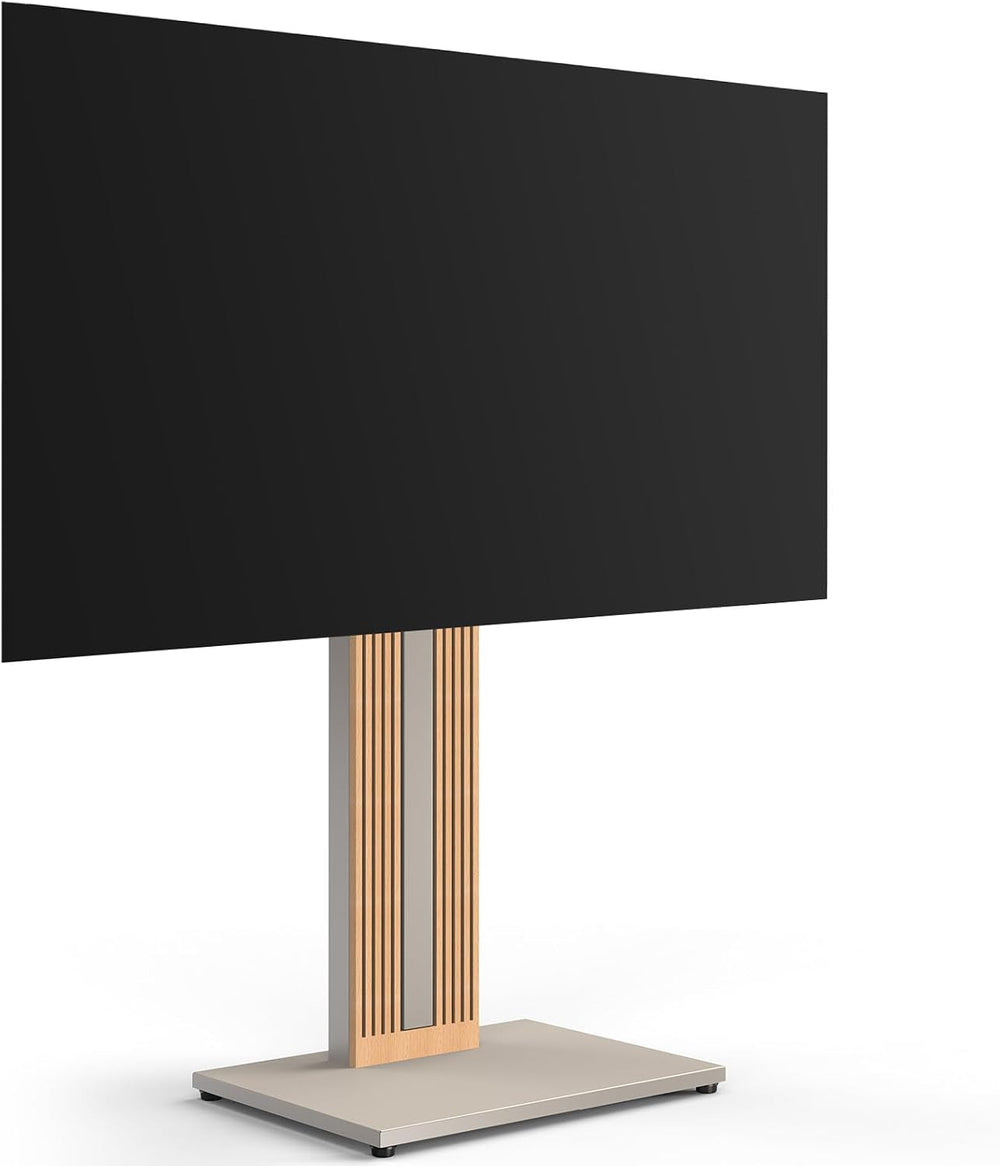 FITUEYES Floor TV Stand for 32-65" TV with Hidden Back Storage,Morandi G...