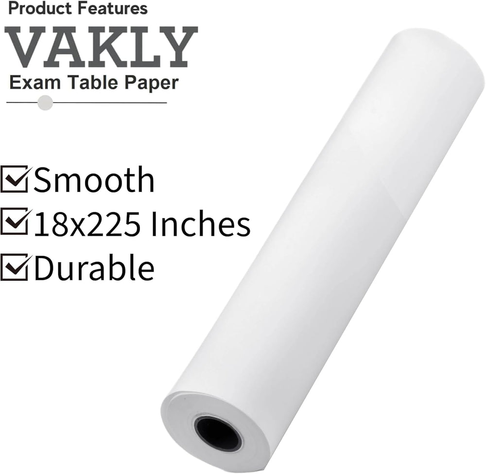 Exam Table Paper - 18''X225’ Disposable Smooth Medical Barrier Cover ...