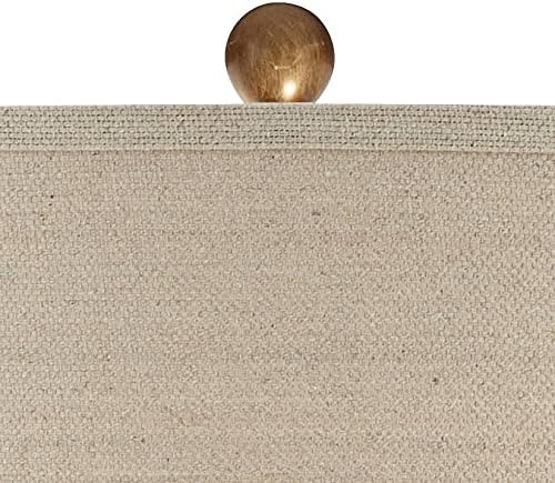 Kingston 32 3/4" Large Table Lamp Pull Chain White Ceramic Grooved