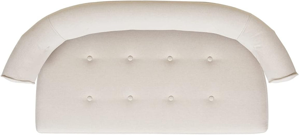 Jennifer Taylor Home Jared Roll Arm Tufted Bench Settee with Back