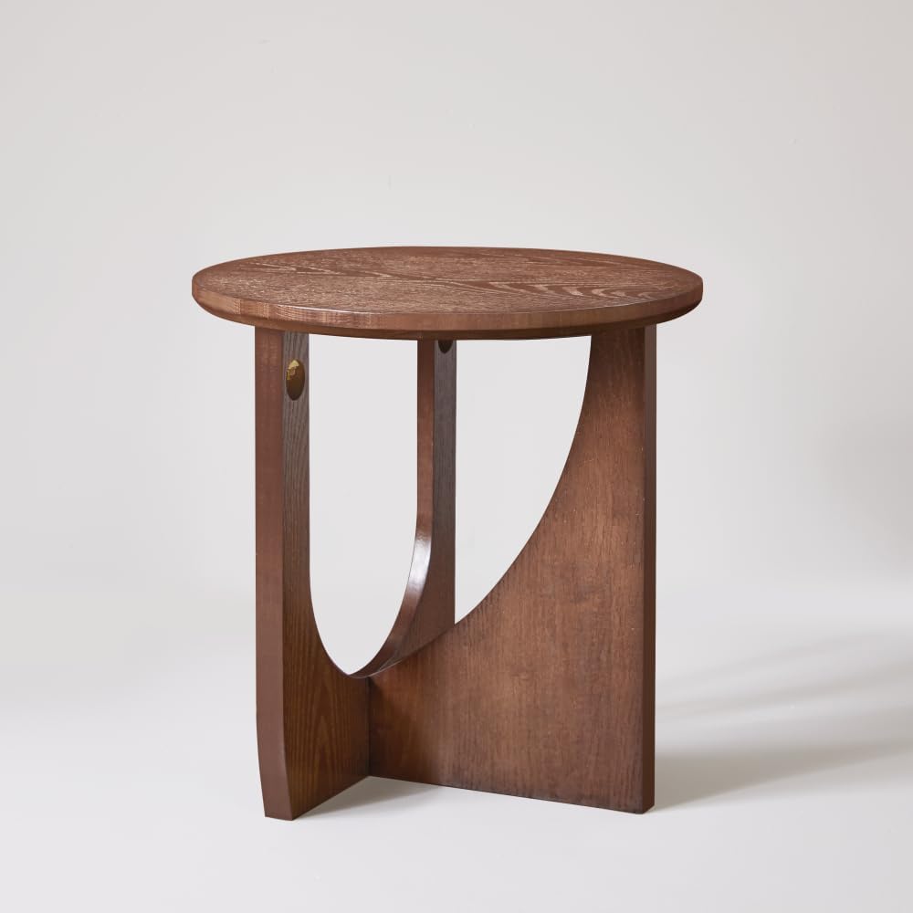Solid Wood Side Table, End Table, Rustic Center Table, Simple Accent Table fo...