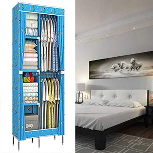 Fashion Oxford Cloth Cabinet Simple Combination Wardrobe Dormitory Bedroom Co...