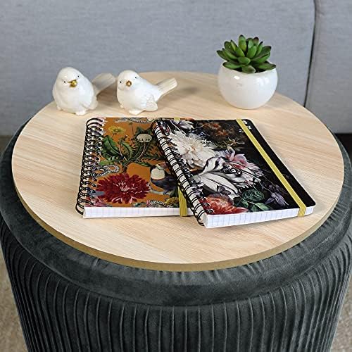 Round Ottoman with Storage Set of 2 Upholstered Velvet Vanity Stool Small Ott...