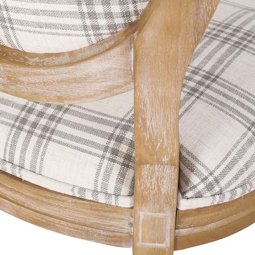 Christopher Knight Home Phinnaeus Dining Chair Set, Set of 4, Wood, Gray Plai...