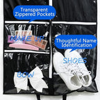 40" Cheer Uniform Garment Bag Cheerleading, Black,Blue | Waterproof Hanging Storage, 5 Pockets to Organize Accessories, Side Zip Travel Bag,Cheer Mom Gift ,Cheer Competitions