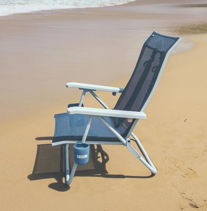 Shibumi Shade | Portable Beach Chair for Adults | Anti-Rust Marine Grade Fram...