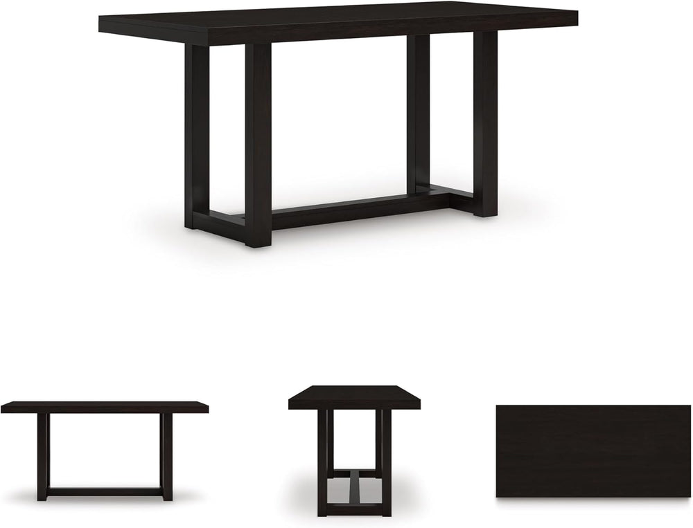Signature Design by Ashley Neymorton Modern Counter Height Dining Table with ...