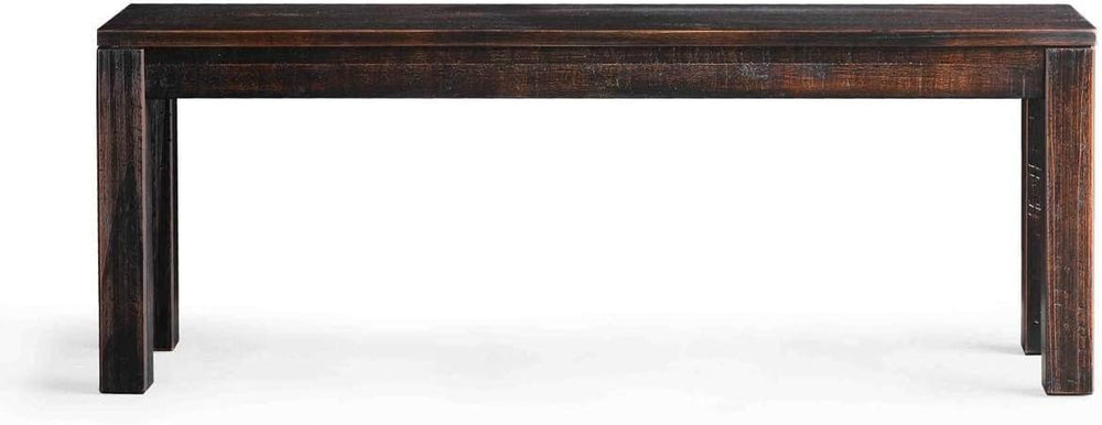 Grain Wood Furniture Montauk Solid Wood Bench, Driftwood