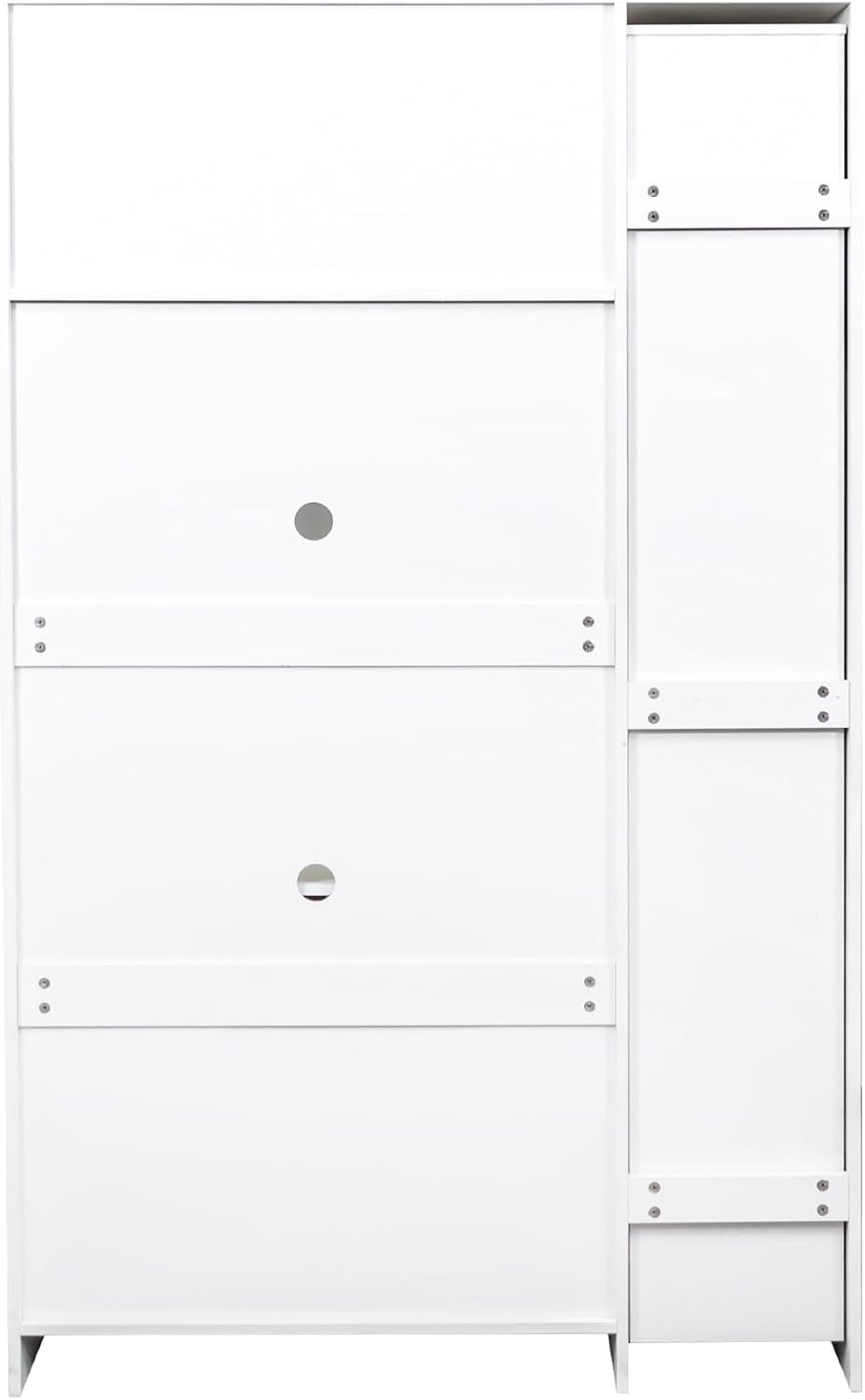 70.87"Expandable Kitchen Pantry Cabinet with 7-Tier Pull-Out Shelves & 2-Pack Organizers – Multi-Purpose Farmhouse Storage with Smooth-Glide Slides,Pantry Organizers for Kitchen,Dining Room (White)