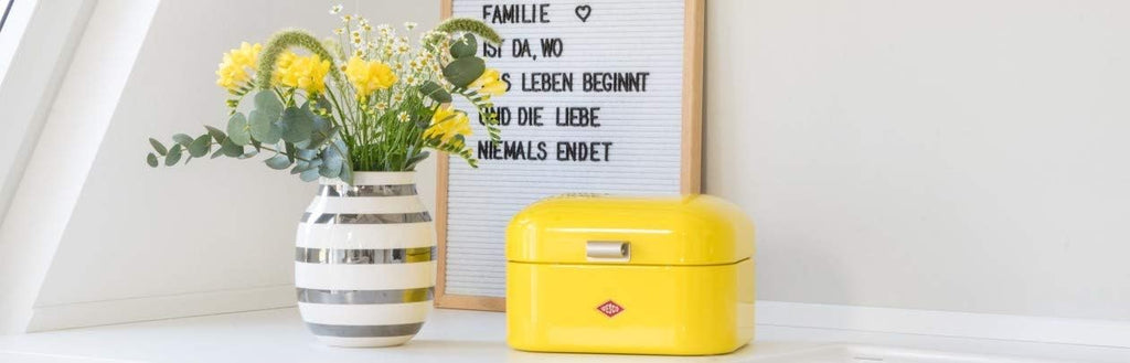 Wesco Grandy Mini Storage Box 17.0 x 18.0 x 12.0 cm, Powder-Coated Sheet Steel, powder-coated sheet steel, mint, 17.0x18.0x12.0 cm