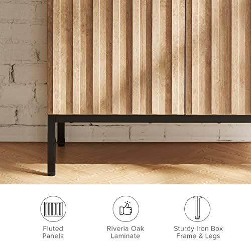 mopio Norwin Storage Cabinet, TV Stand, Entertainment Center (Single)