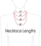 Ikee Design Set of 2 Wood Necklace Jewelry Display Stand for 8 Necklaces, Necklace Display Holder Organizer, Brown Color