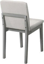 Poundex 5 Piece Dining Set in Gray