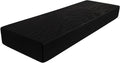 joelsantiques 18 Inch Wooden Floating Shelves for Wall - 18x8x2 in - Made of Natural Wood - Short Heavy Duty Rustic Wall Shelves for Bedroom - Perfect for Living Room, Kitchen - Black