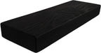joelsantiques 18 Inch Wooden Floating Shelves for Wall - 18x8x2 in - Made of Natural Wood - Short Heavy Duty Rustic Wall Shelves for Bedroom - Perfect for Living Room, Kitchen - Black