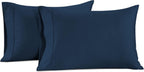 LANE LINEN Pillow Case Covers King Set of 2 100% Egyptian Cotton Sateen Soft Cool & Smooth 1000 Thread Count Cases - Denim