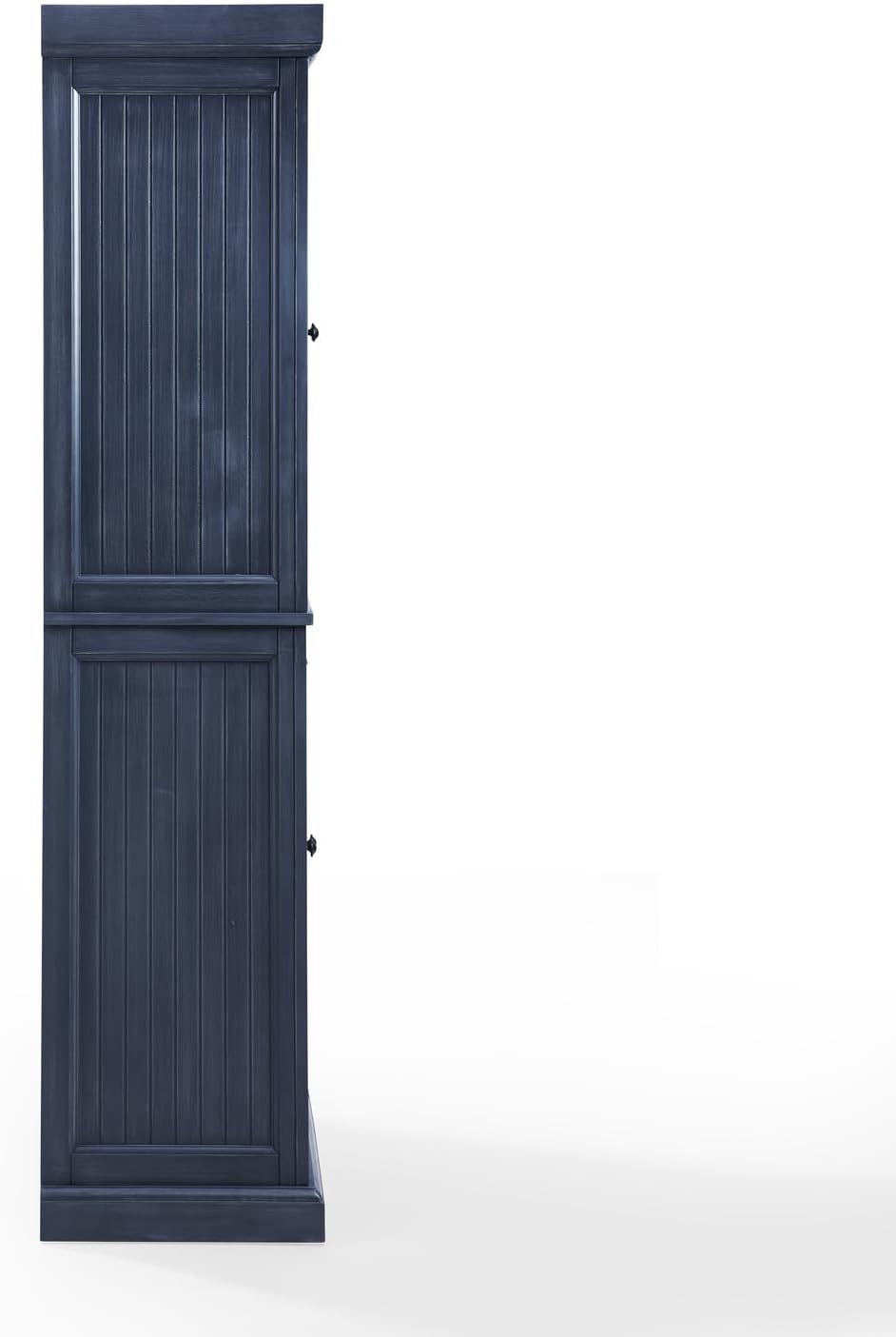 Maykoosh Kitchen Pantry Cabinet - 30" Wide Storage - Distressed Navy - 2...