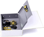 Diversion Book Safe Storage Box (9.5"×6"×2.2"), Dictionary Secret Safe Can with Security Combination Lock, Diversion Book Hidden Safe (Paris-Code)