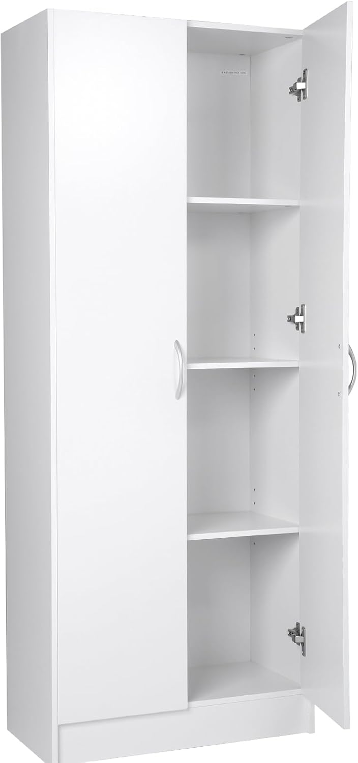 CIATRE 60" Tall Kitchen Pantry Cabinet - Freestanding Storage Cabinet wi...
