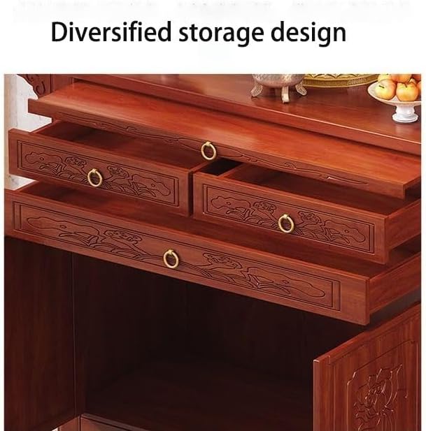 Altar Table,Buddhist Altar Cabinet,Bamboo Shrine Table, Alter Tables for Spir...