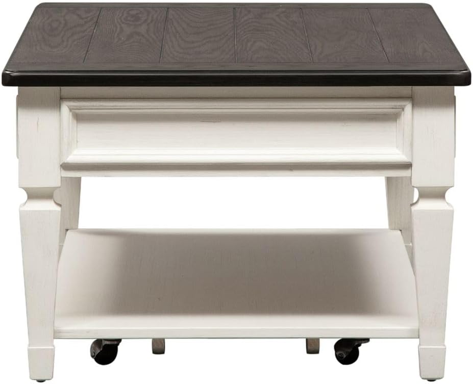 Liberty Furniture Allyson Park 3 Piece Living Room Table Set - Drawer Cocktai...