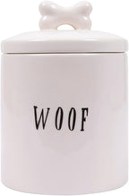 Creative Co-Op Woof Jar with Bone Handle on Lid