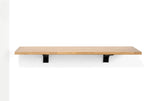 SafeRacks Heavy Duty Wall Mounted Folding Table | Collapsible Workbench with Soft Close Dampers | 48” or 60” Options | Holds Up to 500 lb | Folds Flat Against The Wall (60")