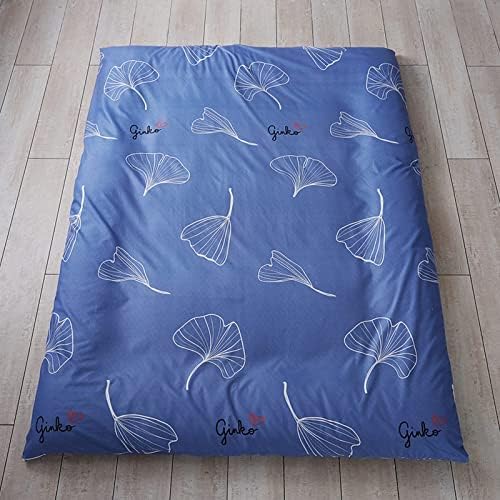 MAXYOYO Japanese Floor Mattress Futon Mattress, 4" Thicken Tatami Mat Sleeping Pad Foldable Roll Up Mat Boys Girls Dormitory Pad Kids Floor Lounger Pillow Bed, Charcoal Grey, Queen Size