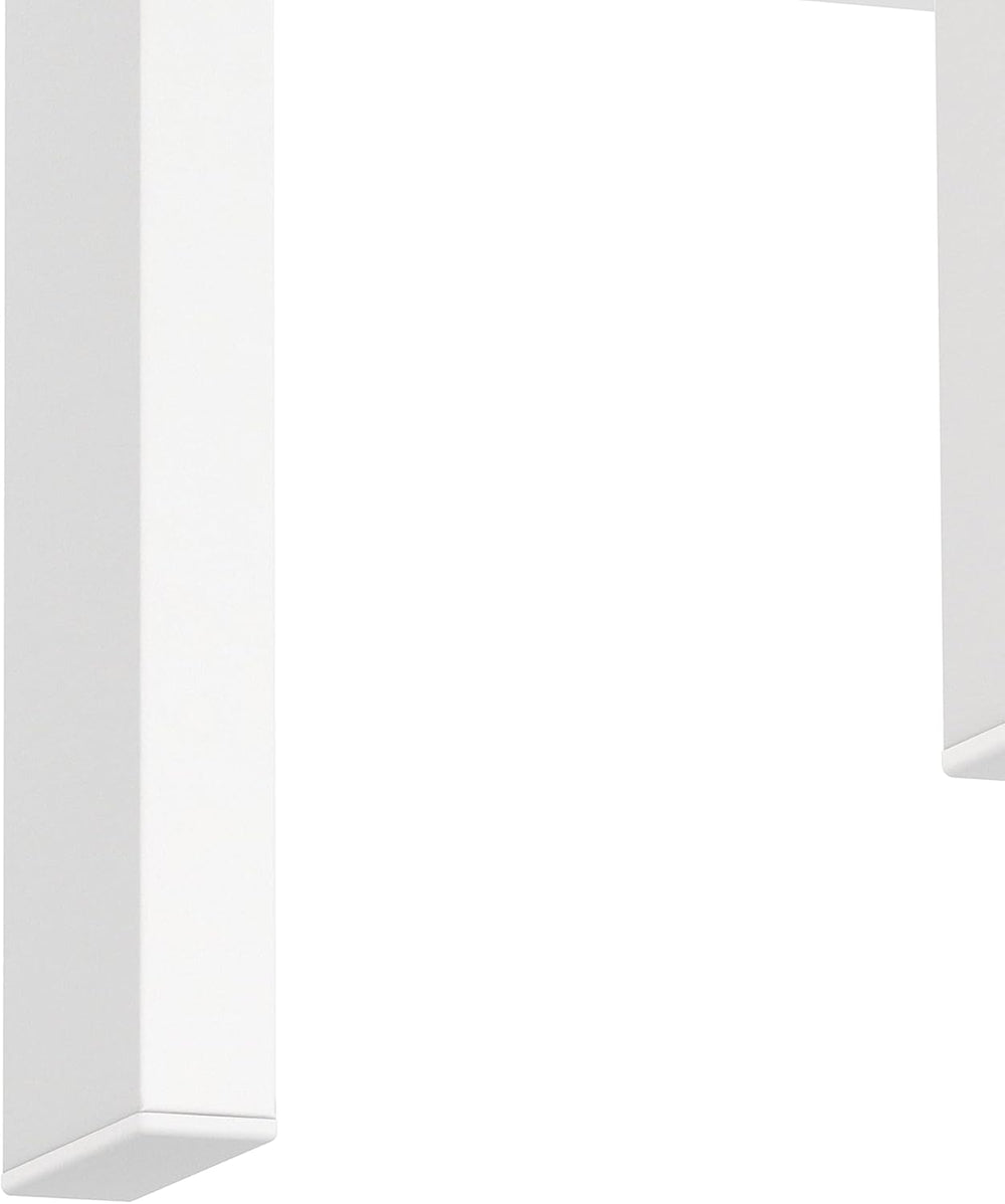 BIGTO 2 Pcs Tempered Glass Side Table, End Table for Living Room, Sofa Table ...