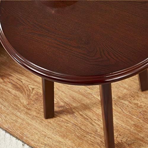 Telephone Table, Round Side Table,Sofa Coffee Table,American Wood Solid End T...