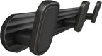 Coat Rack Wall Mount Black, 3 Hooks Rack Metal Coat Hanger Wall for Hanging Hat Purse and Robes, Towel Hook for Bathrooms and Entryway (1 Pack)
