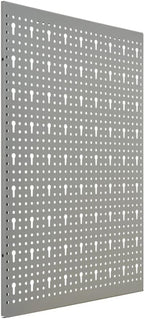 Wall-mounted Peg Boards 4-Pack, 15.7"x22.8" Steel, Versatile Tool Organization, Gray,145350,Gray
