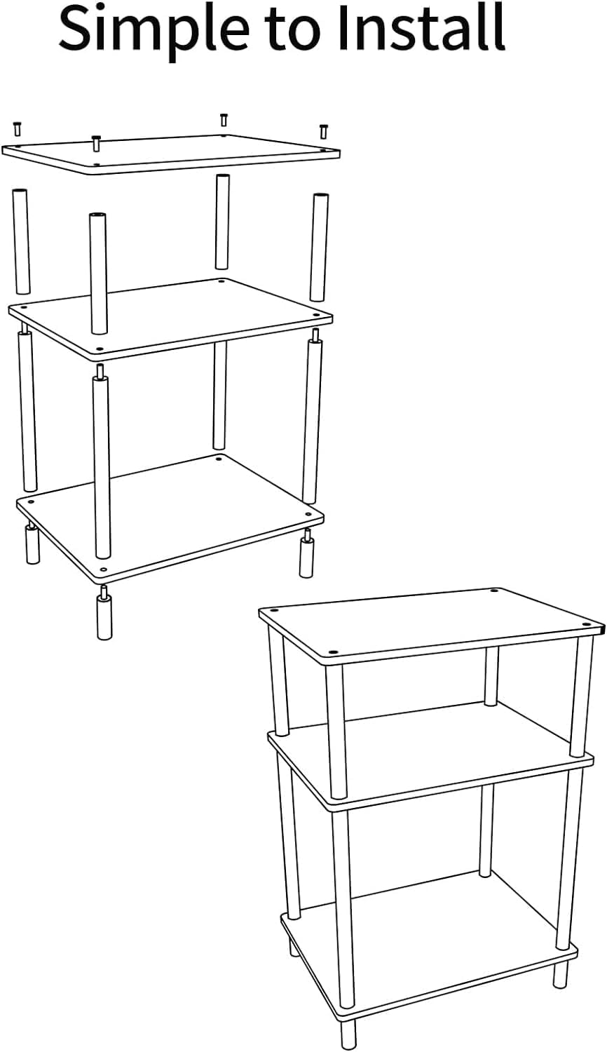 Acrylic Side Table