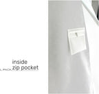 Wedding Dress Garment Bag Extra Long White Clothes Cover for Storage or Travel