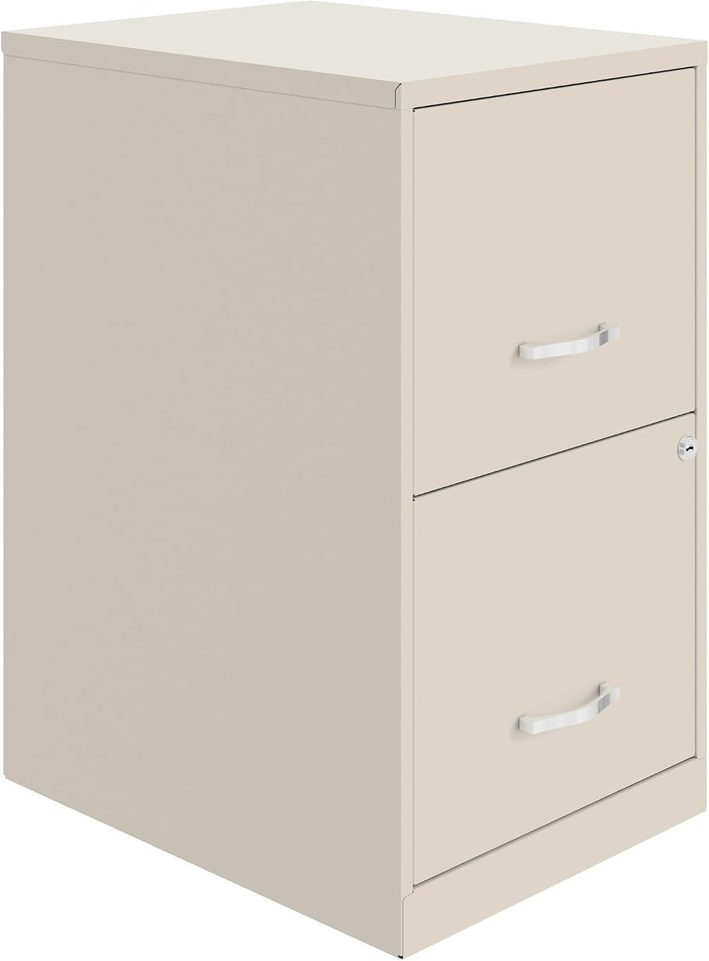 NuSparc 2 Drawer Locking Filing Cabinet | Pre-Assembled Steel Construction | ...