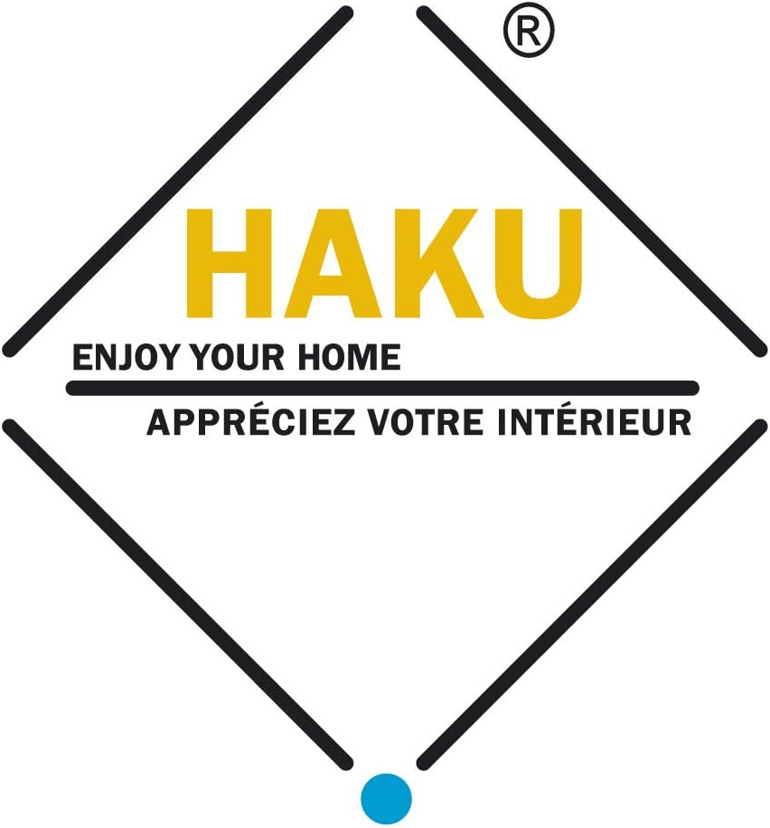 HAKU Furniture Wardrobe, Metal, Concrete Optic/Chrome, 5.5 x 80 x 30 cm