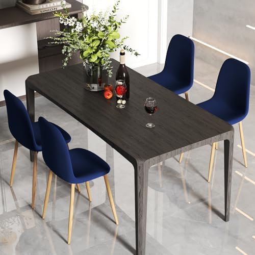 Artist hand Mid‑Century Modern Dining Chairs, Set of 4