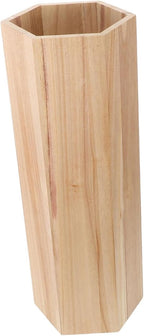 Wooden Umbrella Bucket Entryway Umbrella Stand Storage Rack Decorative Indoor Organizer