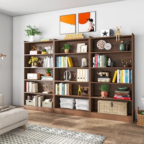 Tribesigns 72-inch Tall Bookcase, Modern 6-Tier White Library Bookshelf with ...