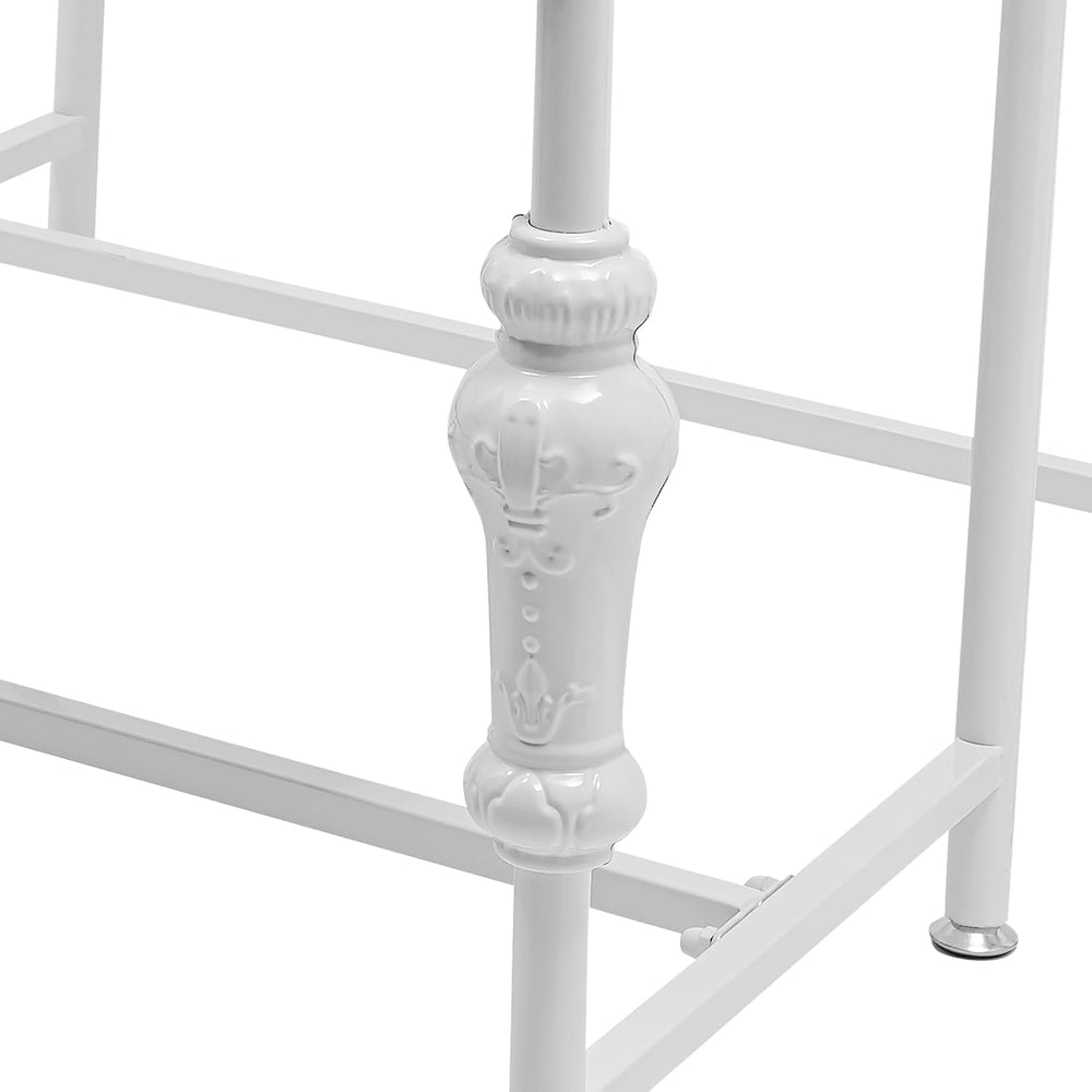 Metal Shoe Handbag Display Stand, Set of 2 Industrial Retail Display Tables N...