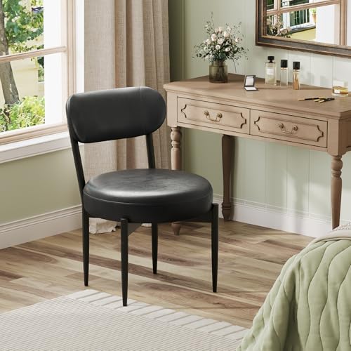 Welzona Upholstered Dining Chairs Set of 4, Dining Room Chairs with Sturdy Me...