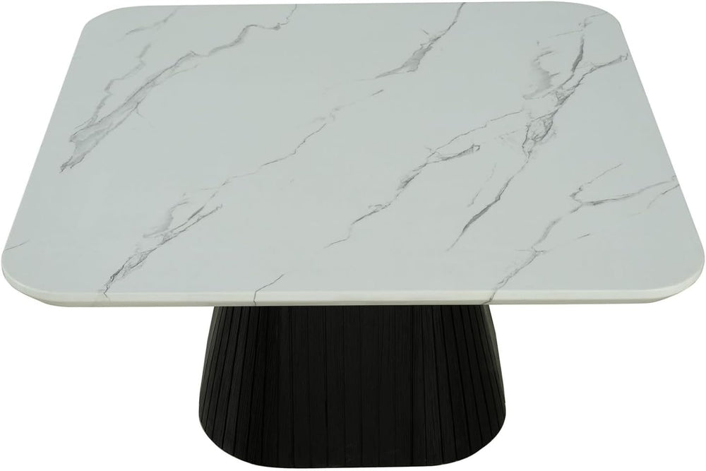 Contemporary Style 3pc Table Set Black Finish