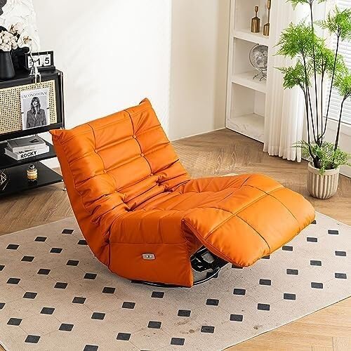Electric Power Recliner Chair with 360° Swivel, USB Charging Ports, Footrest,...