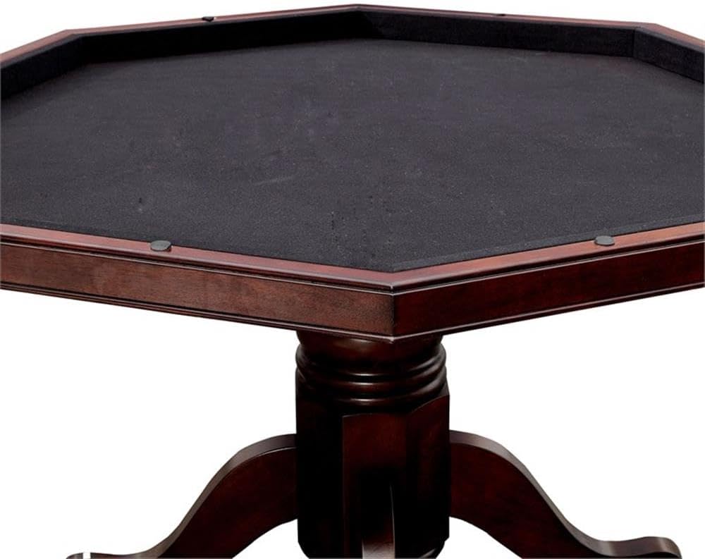 Furniture of America Deaton 48" x 48" Traditional 8-Sided Octagon-S...