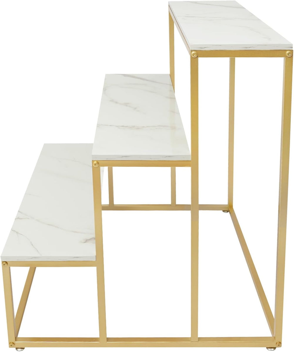 Metal Shoe Handbag Display Table, 3 Tier Retail Nesting Display Stand, Heavy ...