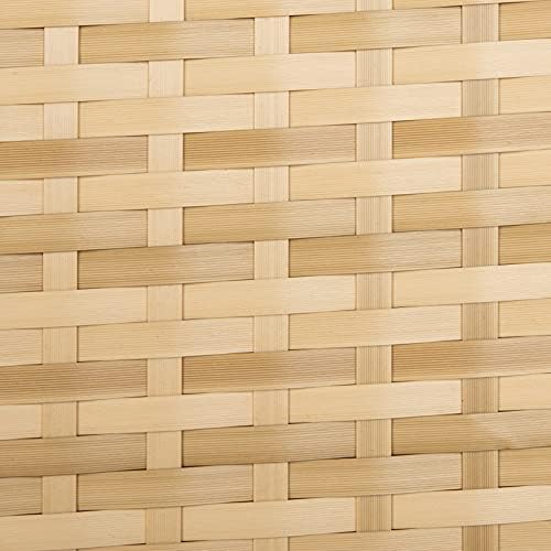 SAFAVIEH Outdoor Daire Wicker Rocking Chair, 14.4" Natural/White PAT7721D