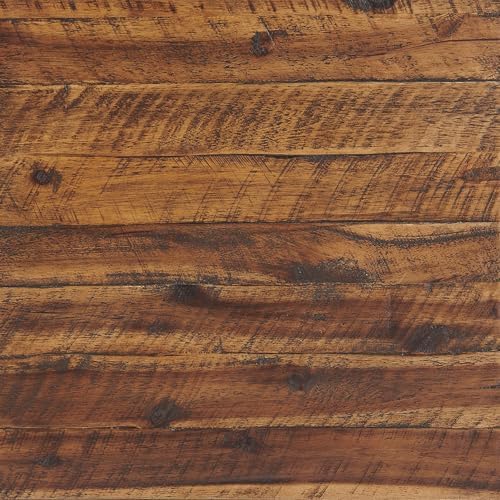 Alaterre Durango Rustic Industrial Solid Wood End Table or Nighstand, 27”